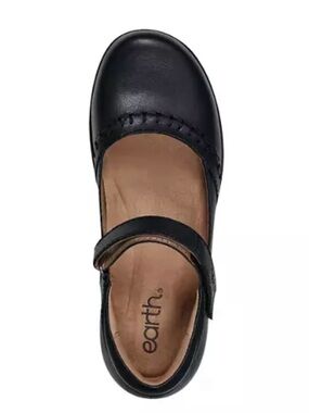 Kalece Mary Jane Round Toe Casual Shoes Earth